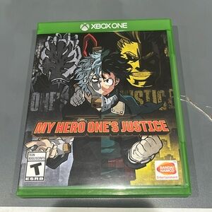 xbox 1 game, “my hero ones justice”